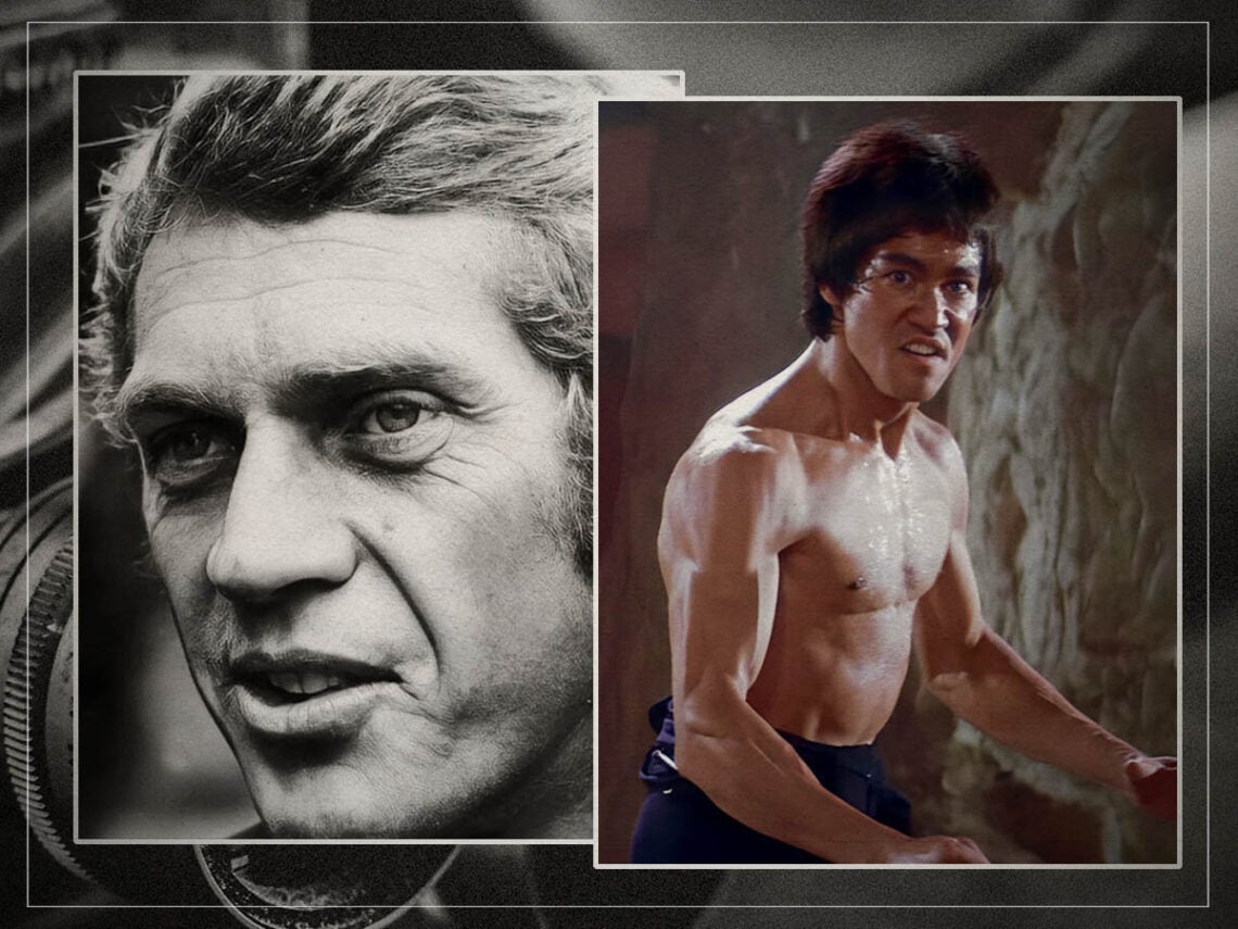 Steve McQueen - Bruce Lee - Split