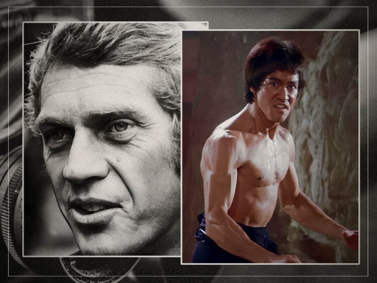 Steve McQueen - Bruce Lee - Split