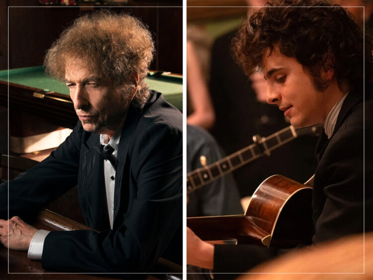Bob Dylan - Timothée Chalamet - Split