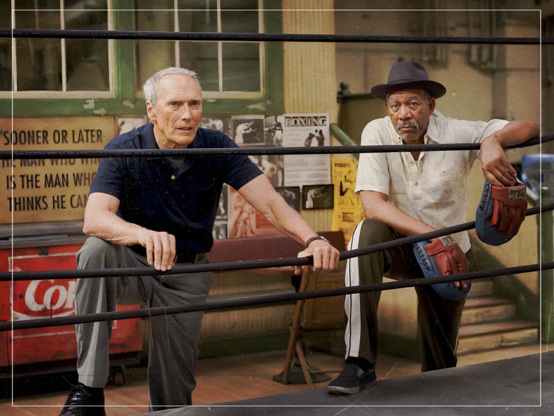 Clint Eastwood - Morgan Freemand - Million Dollar Baby - 2004