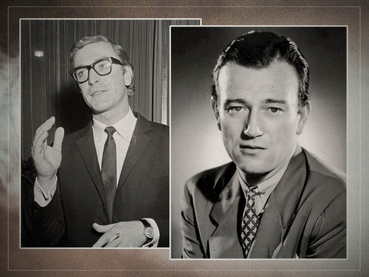 Michael Caine - John Wayne - Split - Far Out Magazine