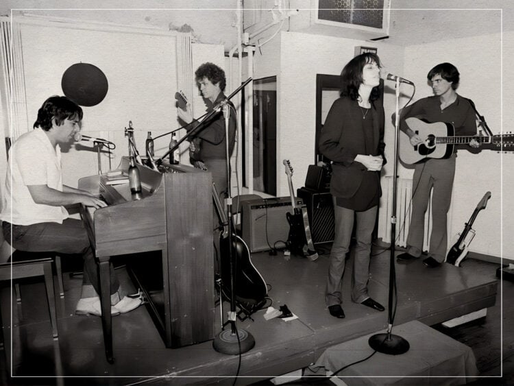 Patti Smith - John Cale - Lou Reed - David Byrne - 1976 - Bob Gruen