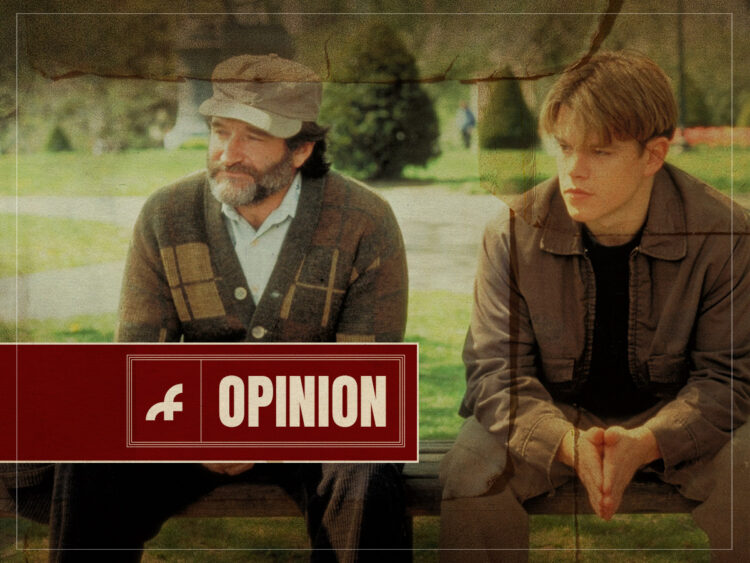 The hypnotic effect of therapy as a narrative device - Opinion - Good Will Hunting - Far Out Magazine