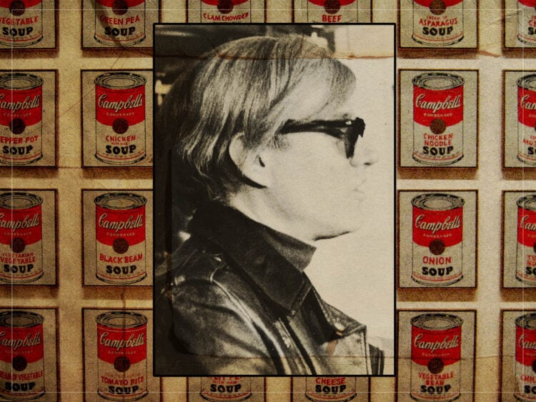 What did cans of soup mean to Andy Warhol?