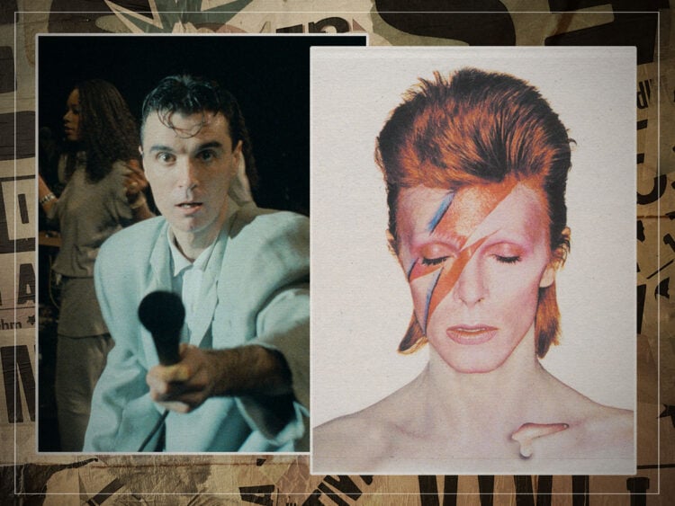David Byrne - Talking Heads - David Bowie - Split