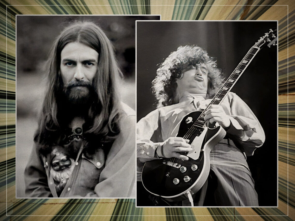 George Harrison - Jimmy Page - Led Zeppelin - Split