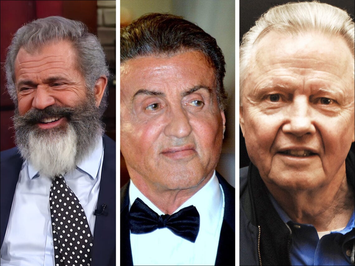 Mel Gibson - Sylvester Stallone - Jon Voight - Split