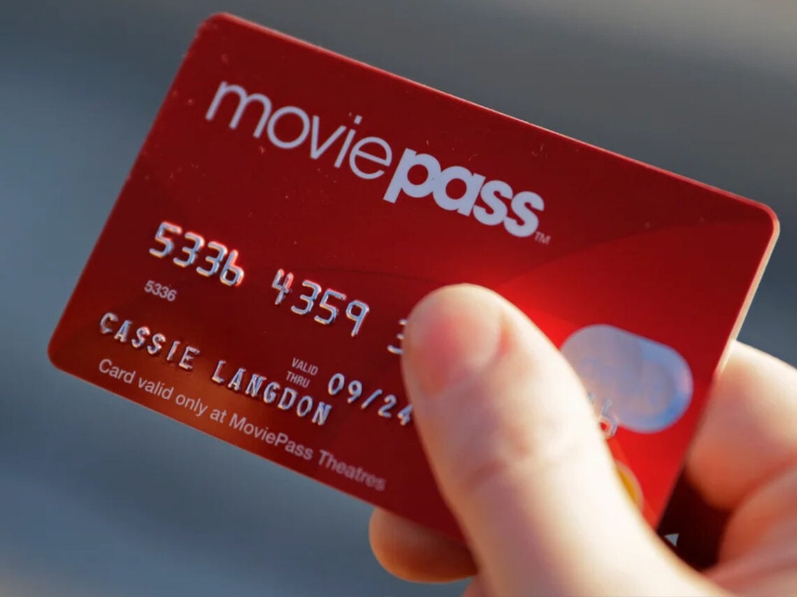 Movie Pass - Subscription Service - Card - Ted Farnsworth