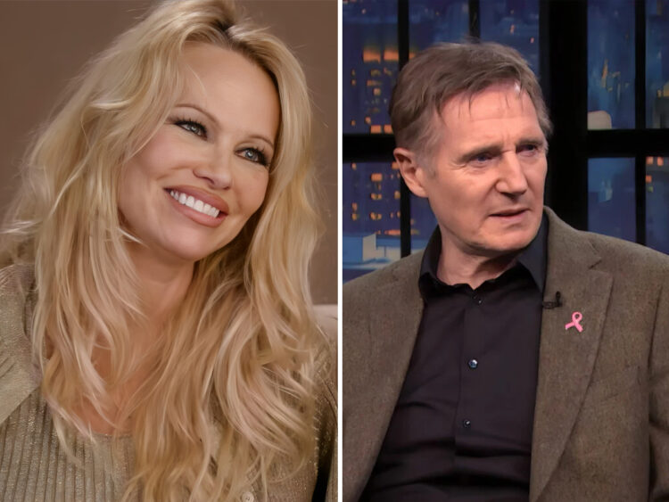 Pamela Anderson - Liam Neeson - Split