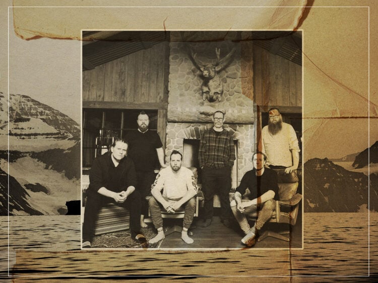 Skálmöld- the band that played at the Arctic Henge