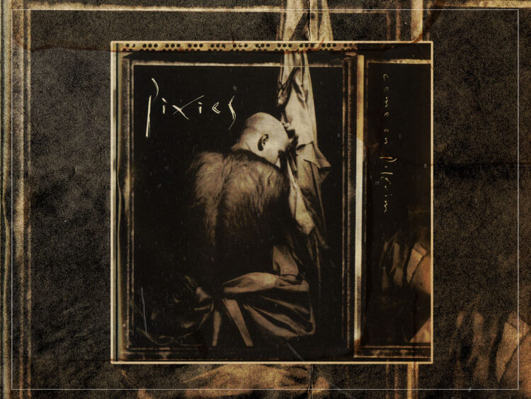 Who is on the cover of the Pixies album 'Come On Pilgrim'?