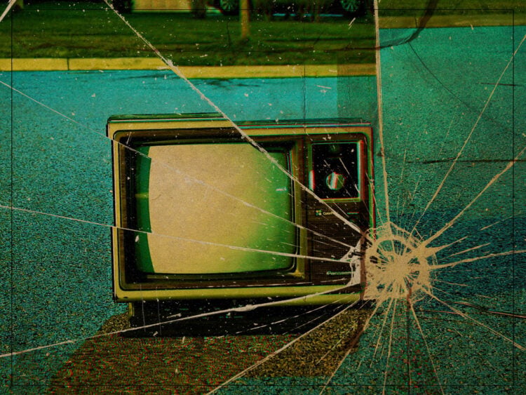 Who was the first rock band to throw a TV out the hotel window?