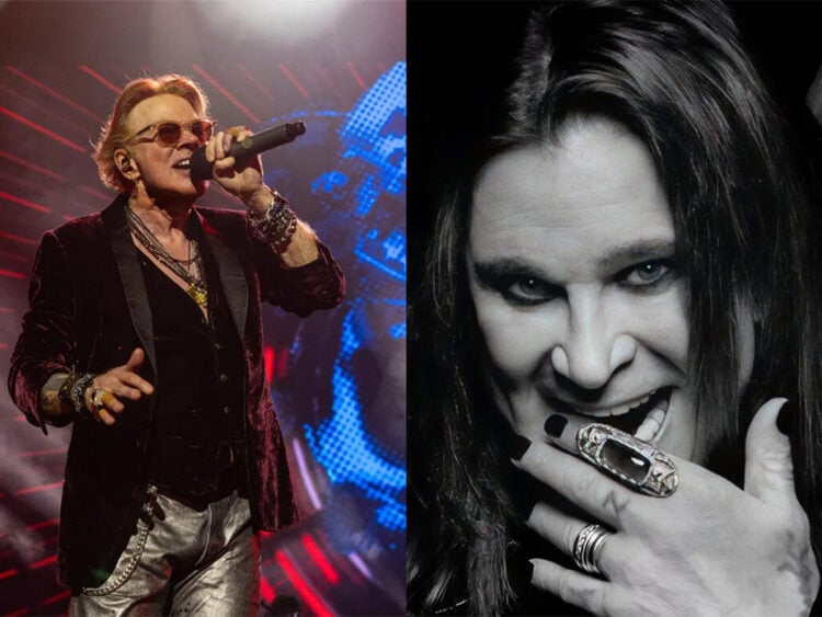 Axl Rose - Guns N Roses - Ozzy Osbourne - Black Sabbath - Split