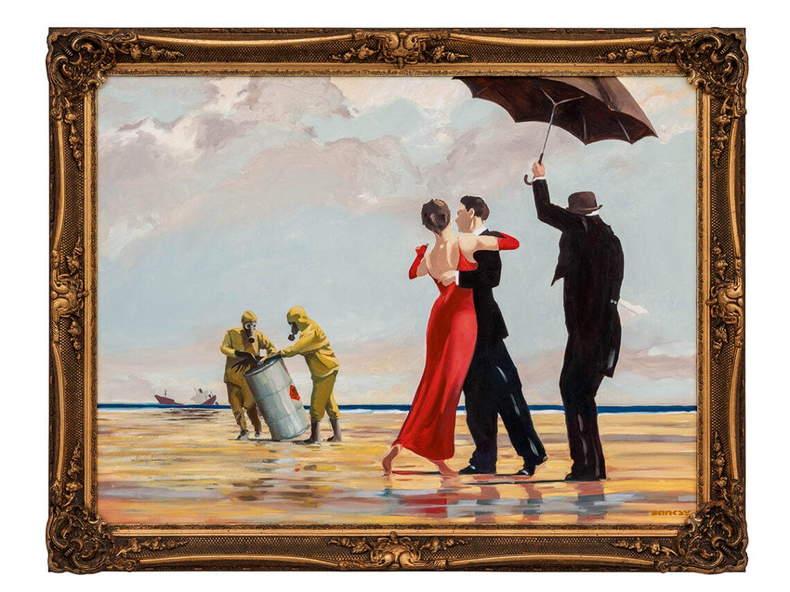 Blink-182's Mark Hoppus to sell rare Banksy at auction - 2025