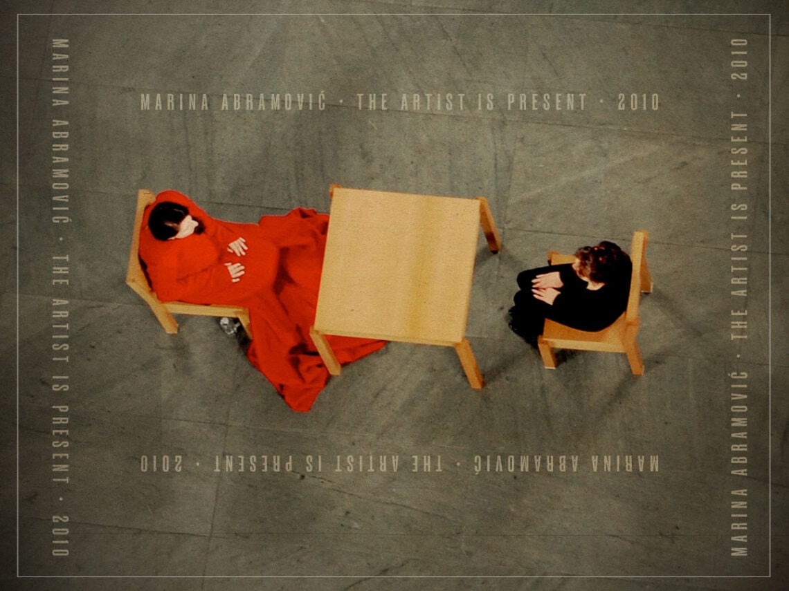 Hear Me Out 'The Artist is Present' is the most important artwork of our times - 2010