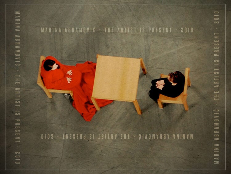 Hear Me Out 'The Artist is Present' is the most important artwork of our times - 2010