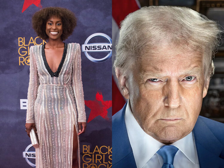 Issa Rae - President Donald J Trump - Split - 2025