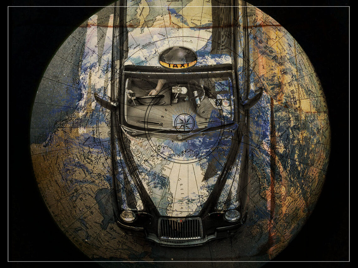 It's on the meter- The taxi ride that circumnavigated the globe