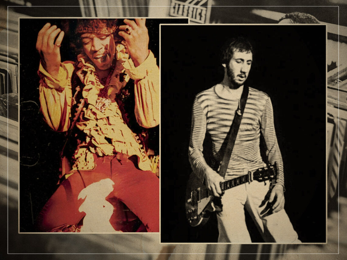 Jimi Hendrix - Pete Townshend - The Who - Split
