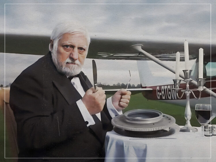 'Monsieur Mangetout'- The artist who ate an airplane