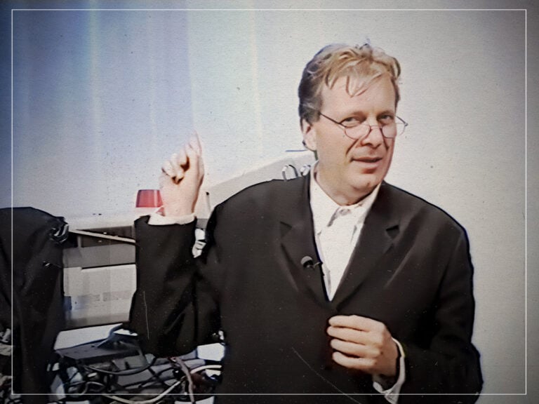Tony Wilson - Television Presenter - Factory Records Owner - 1990s
