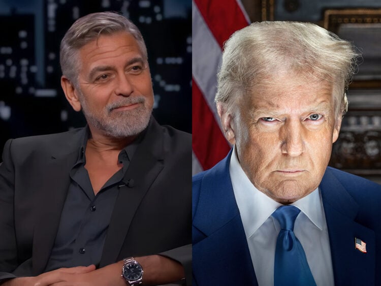 George Clooney - Donald Trump - Split - 2025