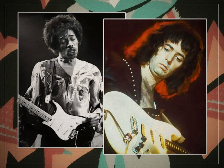 JImi Hendrix - Deep Purple - Ritchie Blackmoore - Split