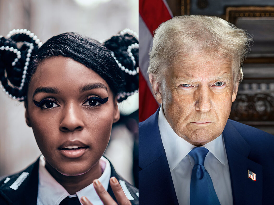 Janelle Monae - President Donald Trump - Split - 2025