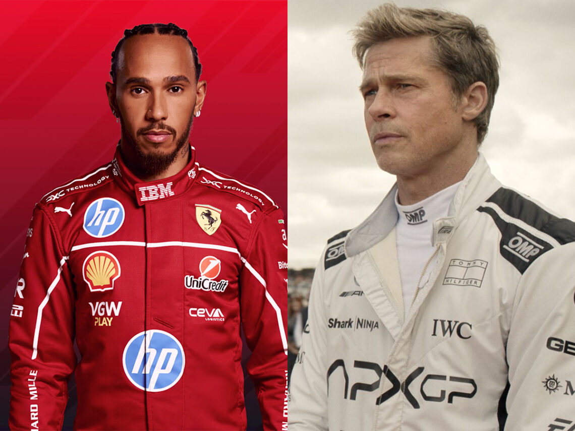Lewis Hamilton - Brad Pitt - Split - 2025