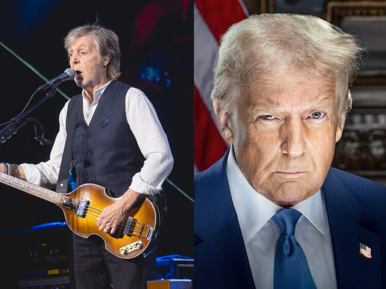 Paul McCartney - President Donald Trump - Split - 2025