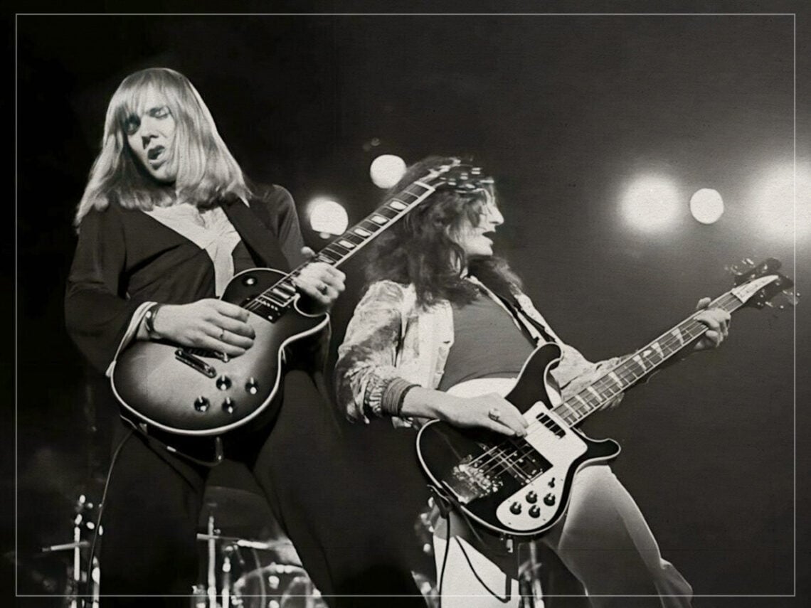 RUSH - Alex Lifeson - Geddy Lee - 1980s