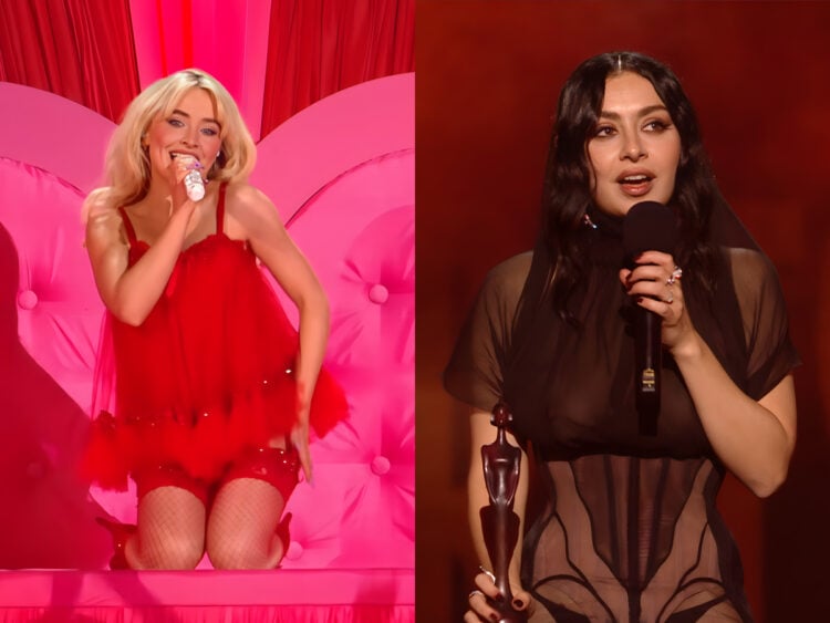 Sabrina Carpenter - Charli XCX - Brits 2025 - Split