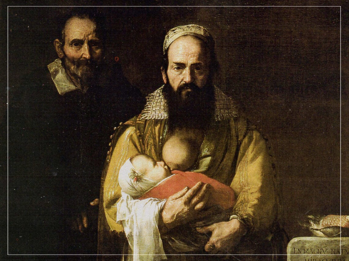 Straight from the 17th century- the first example of gender fluidity in painting