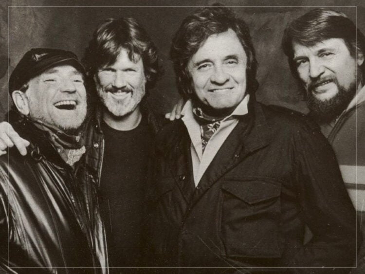 The Highwaymen - Supergroup - Waylon Jennings - Willie Nelson - Johnny Cash - Kris Kristofferson