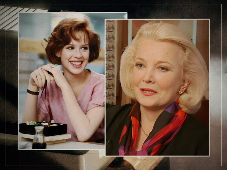 The acting advice Molly Ringwald took from Gena Rowlands- I never forgot