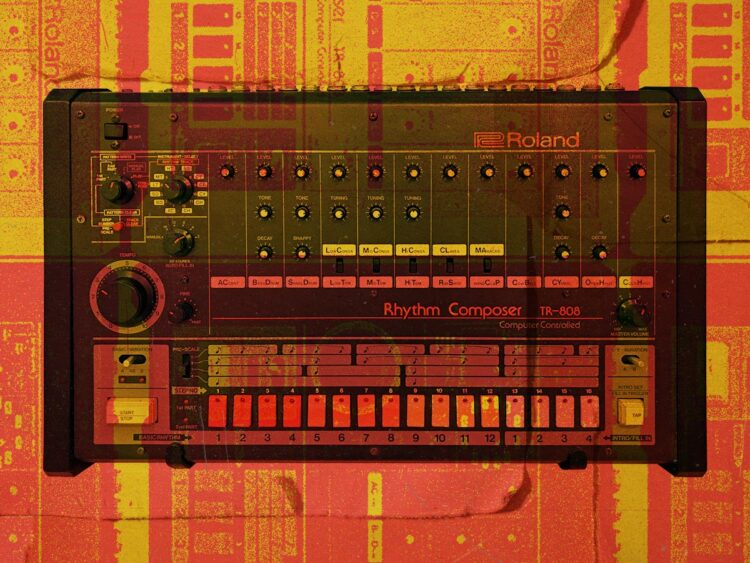 What was the first song to feature a Roland TR-808?