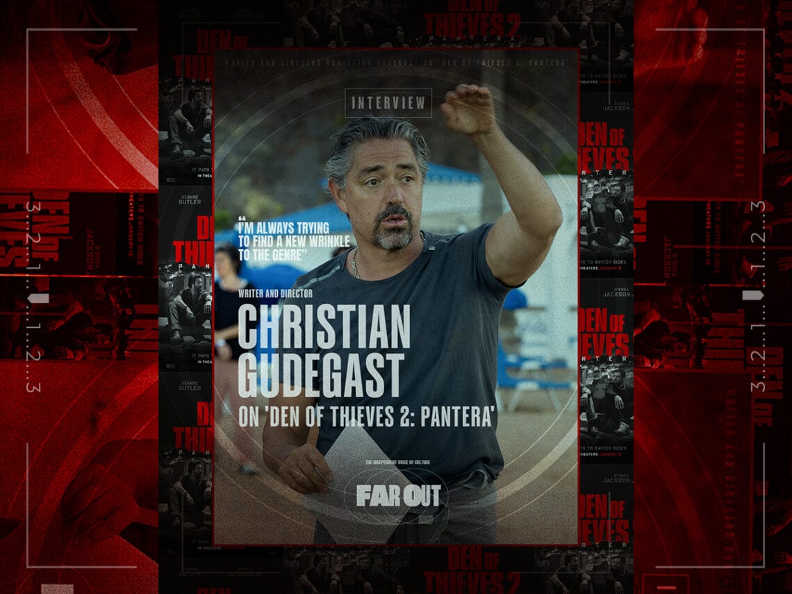 I'm always trying to find a new wrinkle to the genre- writer and director Christian Gudegast on 'Den of Thieves 2- Pantera'