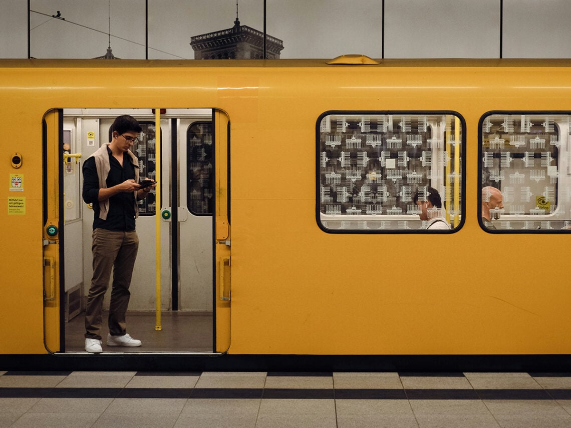 Berlin - Berlin Metro - Underground Rail Network - Berlin Hauptbahnhof, Europaplatz - Germany