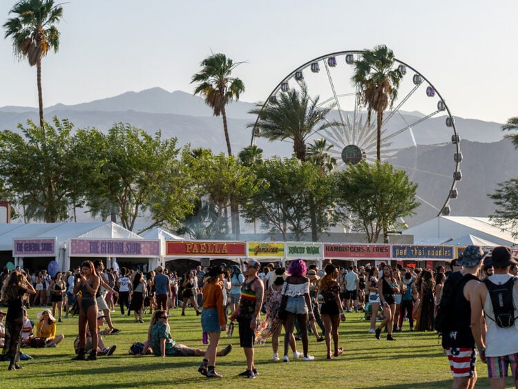 Coachella Festival - Coachella Valley Music and Arts Festival - California USA