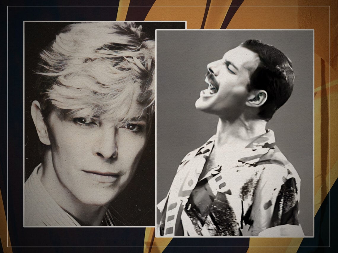 David Bowie - Freddie Mercury - Split