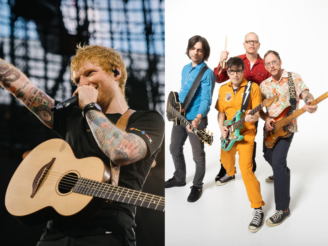 Ed Sheeran - Weezer - Split - Coachella - 2025