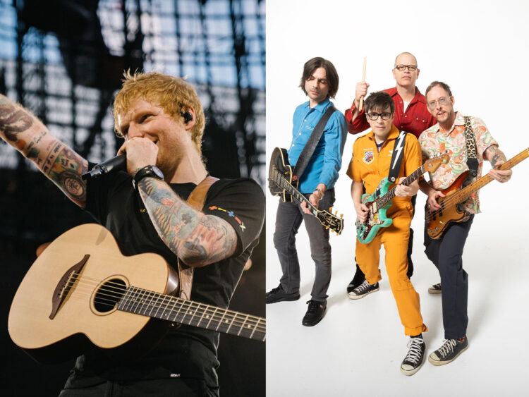 Ed Sheeran - Weezer - Split - Coachella - 2025