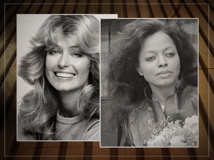 Farrah Fawcett - Diana Ross - Split