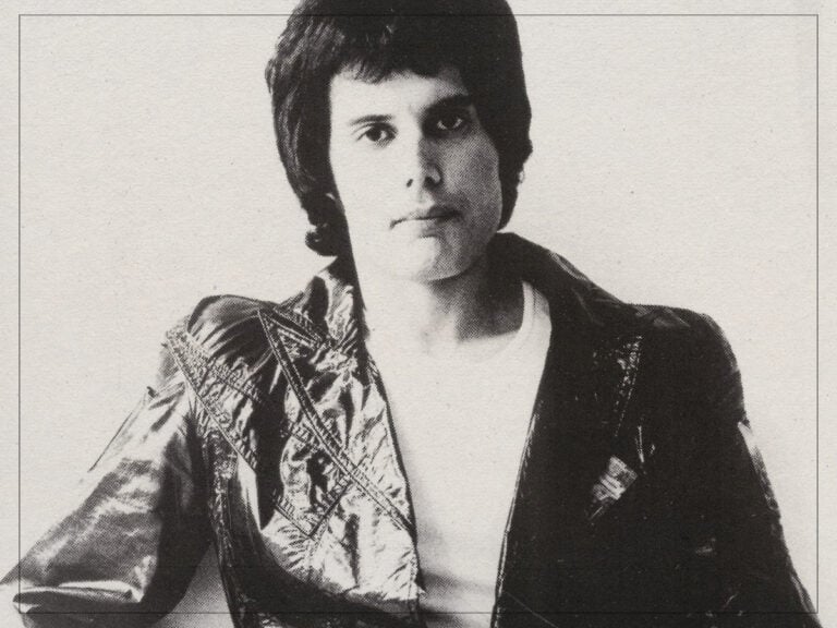 Freddie Mercury - 1977 - Musician - Queen - Publicity Photo - News Of The World - Christopher Hopper - Elektra Records