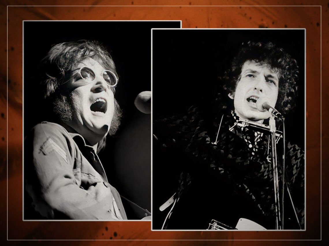 John Lennon - Bob Dylan - Split