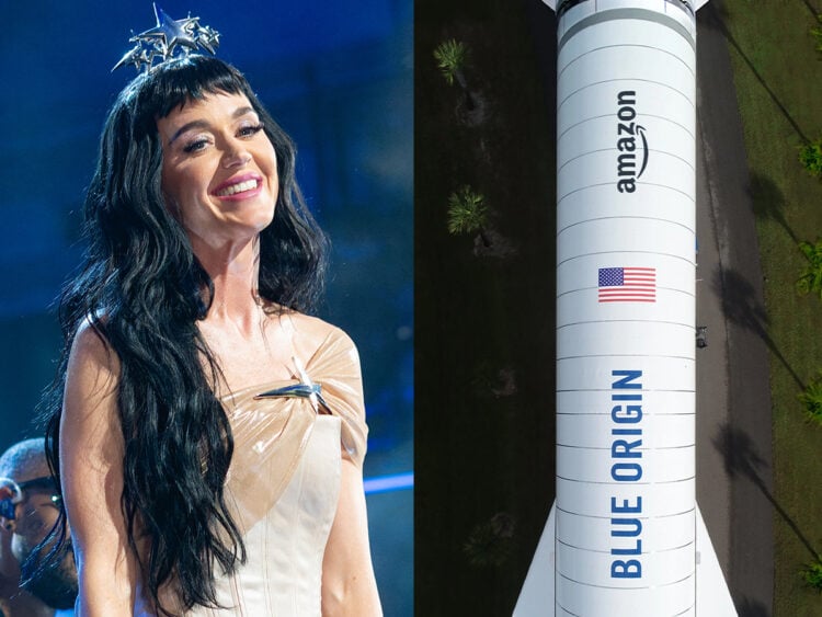 Katy Perry - Blue Origin - Amazon - 2025 - Split
