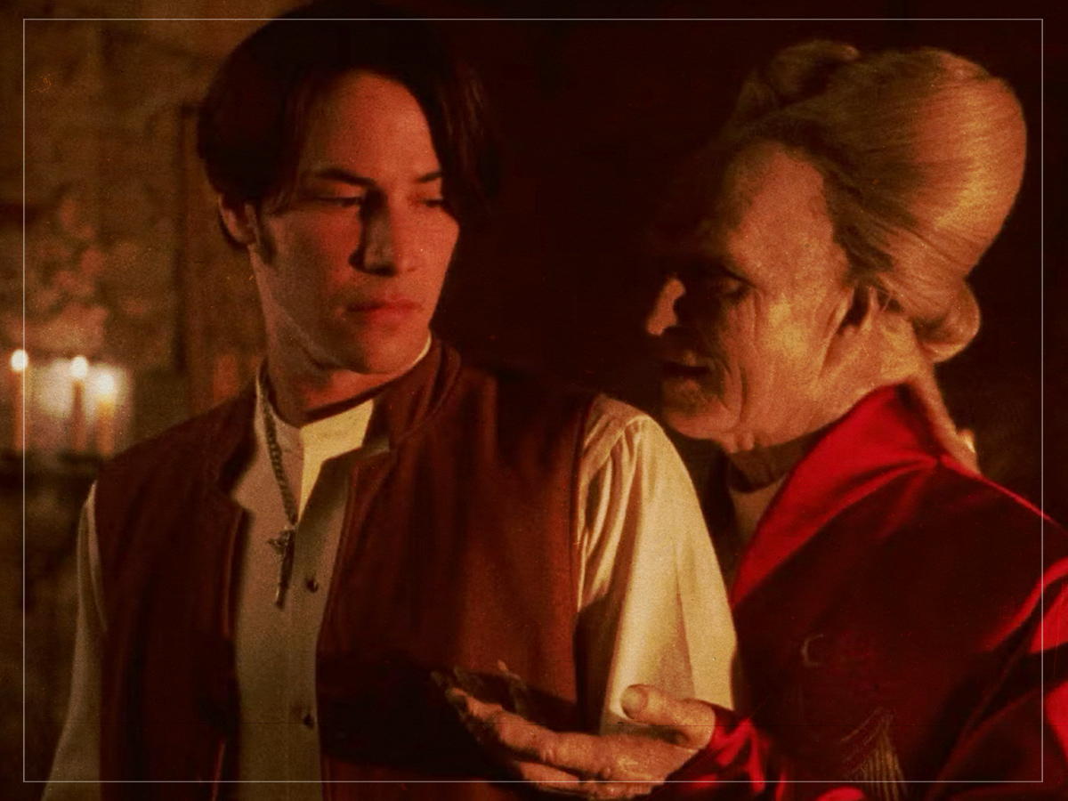 Keanu Reeves in Bram Stoker’s Dracula (Francis Ford Coppola, 1992)