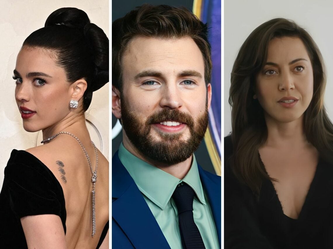 Margaret Qualley - Chris Evans - Aubrey Plaza - Far Out Magazine