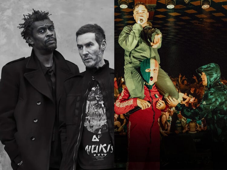 Massive Attack - Kneecap - Split - 2025