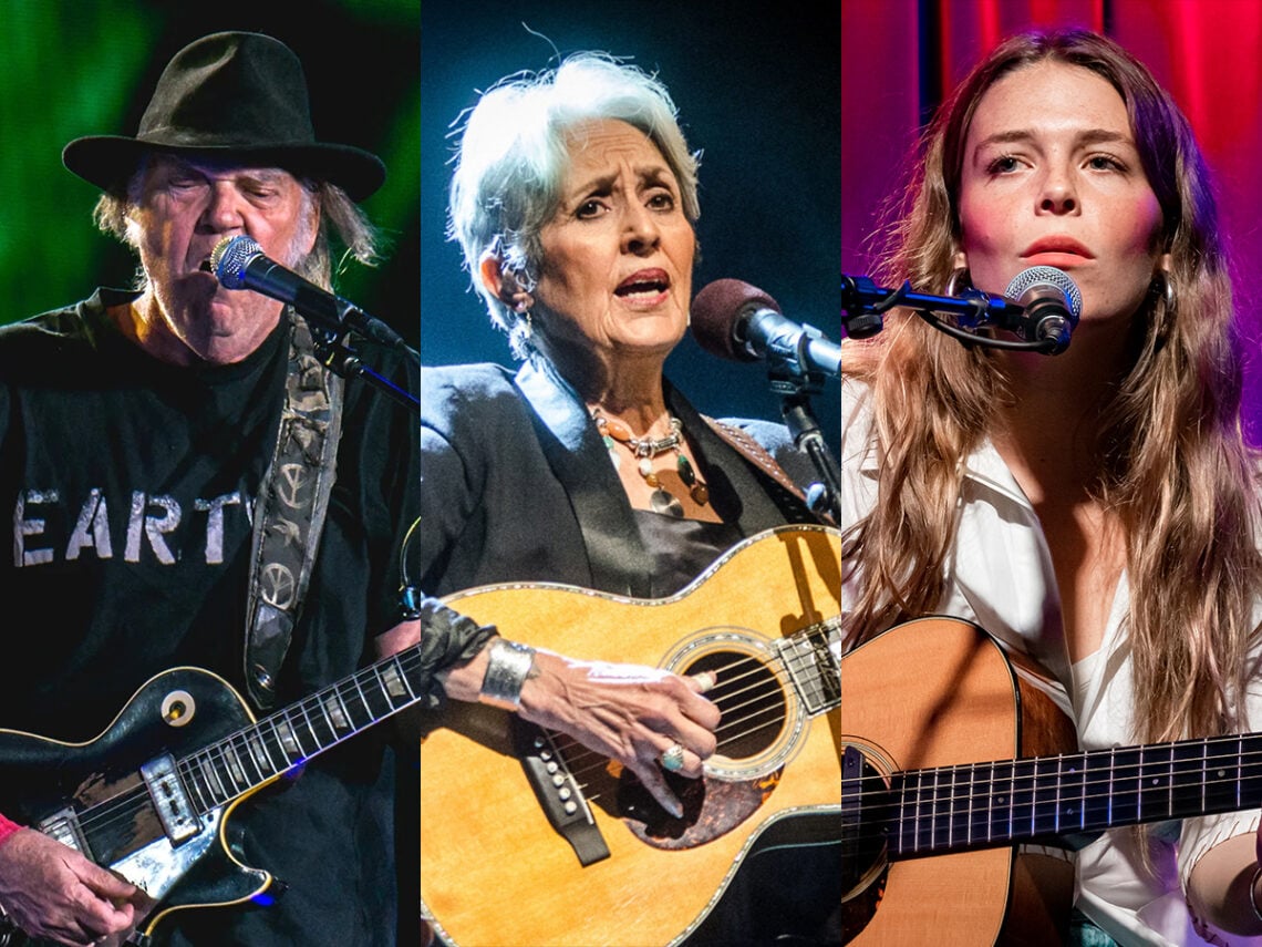 Neil Young - Joan Baez - Maggie Rogers - Split - 2025